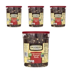 SNYDER'S 椒鹽脆餅棒, 4盒, 765.4g