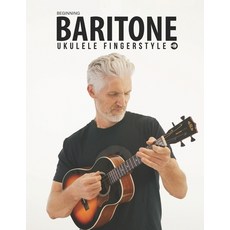 (英文圖書) Beginning Baritone Ukulele Fingerstyle Songbook: Uke Like The Pros 平裝版, Blinky Publishing, 英文