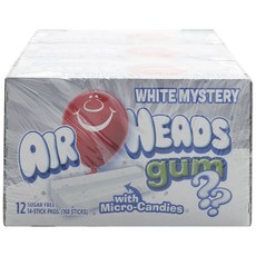 AirHeads 白色神秘劍糖, 2.4克, 1個