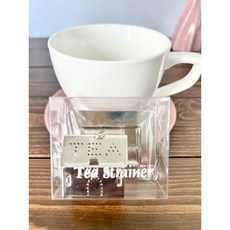 日唯家 Leeway Home 可愛懸掛式濾茶器, 1個, 銀色