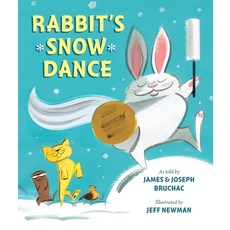(英文圖書)Rabbit's Snow Dance: A Traditional Iroquois Story 精裝版, Dial Books, 英文