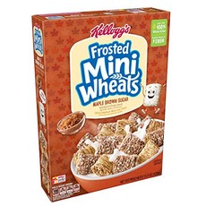 Kellogg's 家樂氏 MiNi Wheals迷你早餐穀物方塊, 439g, 1盒, Maple Brown Sugar