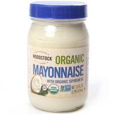 WOODSTOCK 蛋黃醬, 1個, 473ml