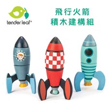 美國Tender Leaf 飛行火箭積木建構組 點燃創意，啟航夢想！, 詳見包裝, Multicolor