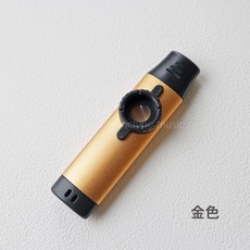 鋁合金金屬卡祖笛 KAZOO 全套配件 精裝盒 專業金屬卡祖笛 金色, 專業金屬卡祖笛 / 金色