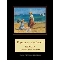 (英文圖書) Figures on the Beach: Renoir Cross Stitch Pattern 平裝版, Createspace Independent Pub..., 英文
