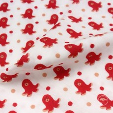 布想出門 雙層紗布Taco小章魚嬰兒紗布巾/口水巾/洗澡巾，柔軟親膚，吸水透氣