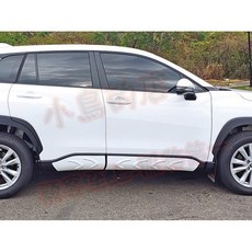 小鳥的店 豐田 2020 Corolla CROSS 迴力鏢側裙 運動版 空力套件 ABS 台灣製造