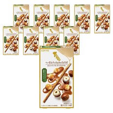 Toppo 夾心棒 榛果焦糖口味, 10個