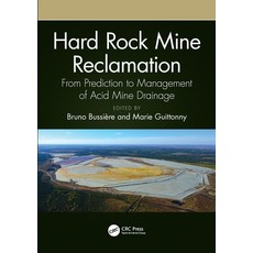 (英文圖書) Hard Rock Mine Reclamation: From Prediction to Management of Acid Mine Drainage 平裝版, CRC Press, 英文