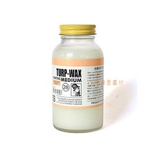 汶采 老人牌油繪松節油皂化蠟#28-200ml，提升油彩濃稠度，減少龜裂，作品長期保存, 200ml