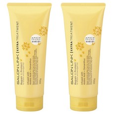 KUMANO 熊野油脂 Salon Link Extra胺基酸蠶絲蛋白潤髮乳 金木犀桂花香, 2個, 300g