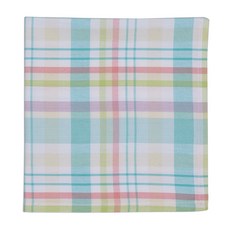 DESIGN IMPORTS 復活節籃子格子餐巾, 1個, 混色