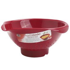 NORPRO 濾鍋托盤, 紅色的