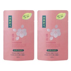 KUMANO 熊野油脂 山茶花油潤髮乳補充包, 2個, 450ml