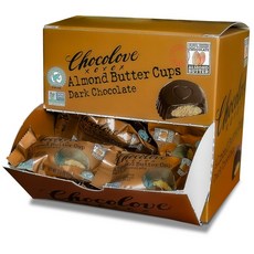 chocolove 杏仁奶油黑巧克力 50入, 1盒, 850g