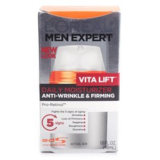 L'OREAL PARIS 巴黎萊雅 男士緊緻保濕霜, 1入, 48ml