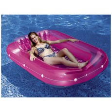 Swimline 曬黑沙發成人用泳圈, 1個, 粉色的