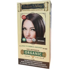 Indus Valley 有機植萃髮表增色粉 - 咖啡色《Youngmore 漾摩 健康 美麗》