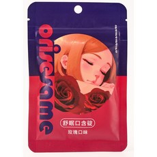 orisesame 舒眠口含錠 玫瑰口味, 1個, 15顆