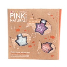 礦物指甲油 3入組, 1個, 水晶湖游泳