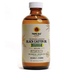 The Original牙買加黑蓖麻油頭髮&皮膚Light Blend, 1個, 118ml