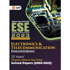 (英文圖書) UPSC ESE 2023 Electronics & Telecommunication Engineering - Chapter Wise & Year Wise Solved P... 平裝版, CL Educate Limited, 英文