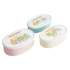 Skater 橢圓形密封式便當盒 3入組, 1個