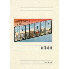(英文圖書) Vintage Lined Notebook Greetings from Arizona 平裝版, Found Image Press, 英文