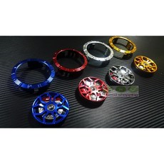 MK 輪框油箱蓋 輪圈 旋轉版 輪框 油箱蓋 汽油蓋 G6 G5 G4 VJR 雷霆 雷霆王 GP 光陽車系一套價, 銀(一套價), 詳見包裝