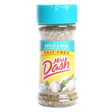 Mrs Dash 無鹽大蒜香草綜合調味料, 1個, 71g