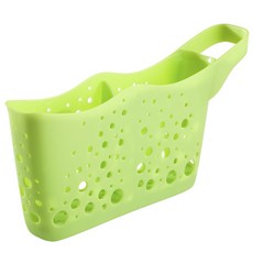 Hutzler 海綿雙格架 菜瓜布架/菜瓜布座, 1個, 綠色