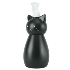 Hashy 貓咪浴室分裝瓶 L號, 1個, 黑色
