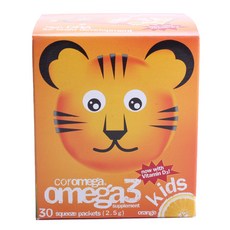 coromega 魚油水果軟糖 橘子口味, 1罐, 2.5g