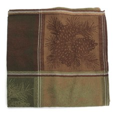 DESIGN IMPORTS 松果印花餐巾, 1個, 混色