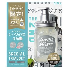 AminoMason柔順洗髮精 300ml+護髮素 300ml, 1個