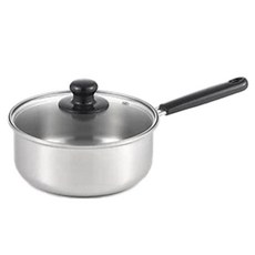 YOSHIKAWA 吉川 Cook Look基本款單柄鍋, 1個, 銀, 20cm