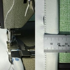 永昇縫紉 工業車用三折捲邊喇叭加壓腳：工業縫紉機專用，輕鬆製作精美捲邊，提升作品質感, 1個