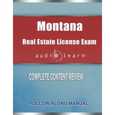 (英文圖書) Montana Real Estate License Exam AudioLearn: Complete Audio Review for the Real Estate Licens... 平裝版, Independently Published, 英文