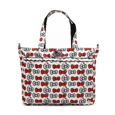 Ju Ju Be 印花拉鍊式托特包, Peek A Bow