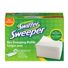 Swiffer 乾拖布補充裝 無香味 26.5*20.3cm, 32張