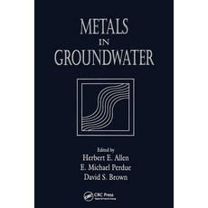(英文圖書) Metals in Groundwater 平裝版, CRC Press, 英文