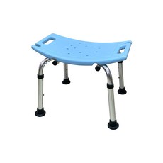 台灣製造 沐浴椅 鋁合金浴室防滑洗澡椅 浴室椅 浴椅, 藍色