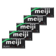 meiji 明治 黑巧克力, 5個, 50g