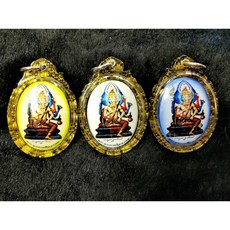 早期 龍婆禪南x龍婆興 陶瓷四面神 吊墜 項鍊 護身符 平安 招財