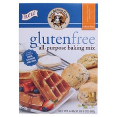 KING ARTHUR 亞瑟王無麩質全碎漿烘焙混合物, 1個, 680克