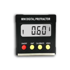 傾斜測量磁吸電子角度尺 電子水平儀 水平尺 木工角度尺 數位角度尺 萬能角度尺, 1個