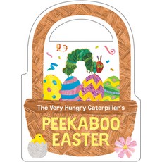 (英文圖書)The Very Hungry Caterpillar's Peekaboo Easter Board Books, World of Eric Carle, 英文, 硬頁書