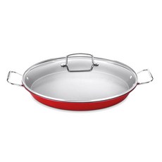 Cuisinart 美膳雅 西班牙燉飯鍋 金屬紅, 1個, 38.1厘米