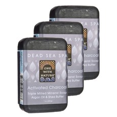 ONE WITH NATURE 礦物三重溫和香皂, 200g, 3個